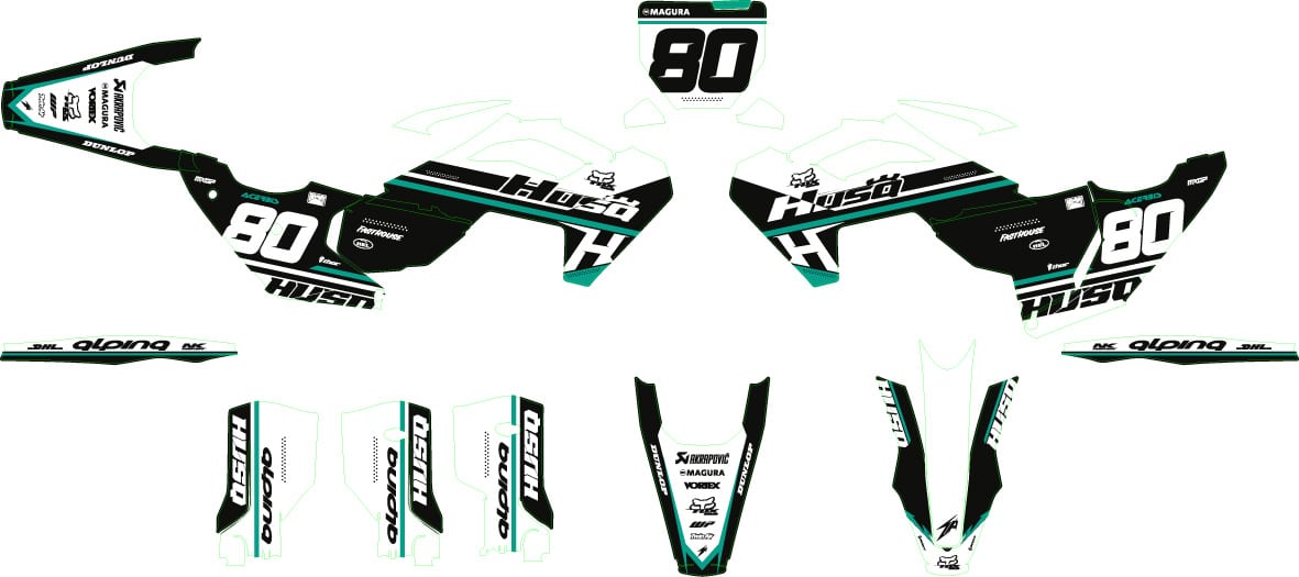 Husqvarna FE 450 graphics