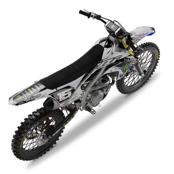 Alternative view of Grafiche Yamaha Demons White